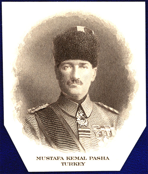 American Bank Note Co Mustafa Kemal Pasha Turkey